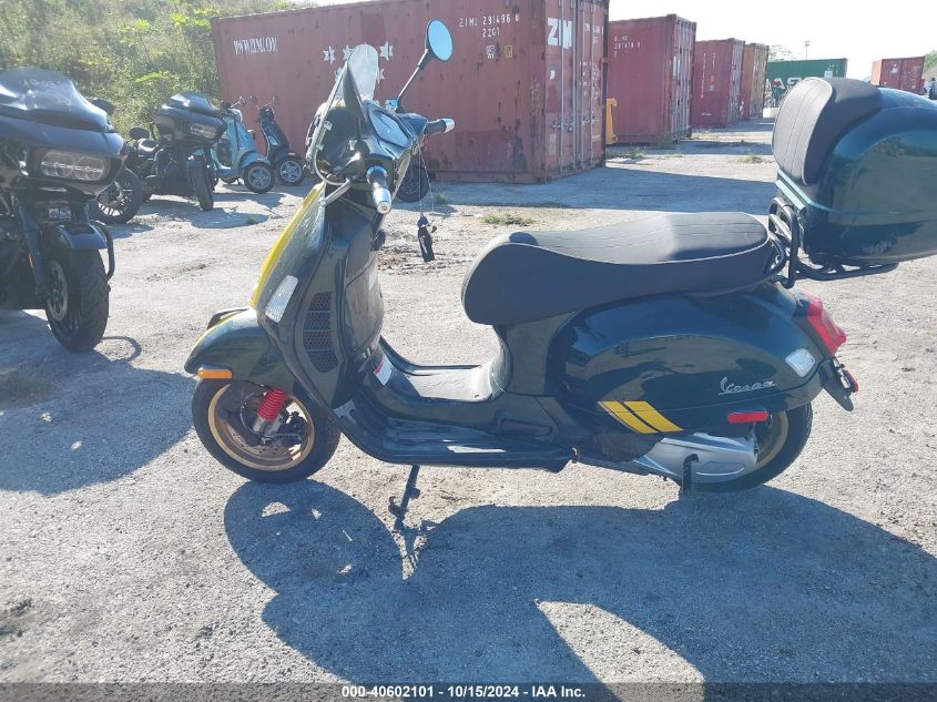 2022 Vespa Gts 300 Super VIN: ZAPMA39M3N5203348 Lot: 40602101