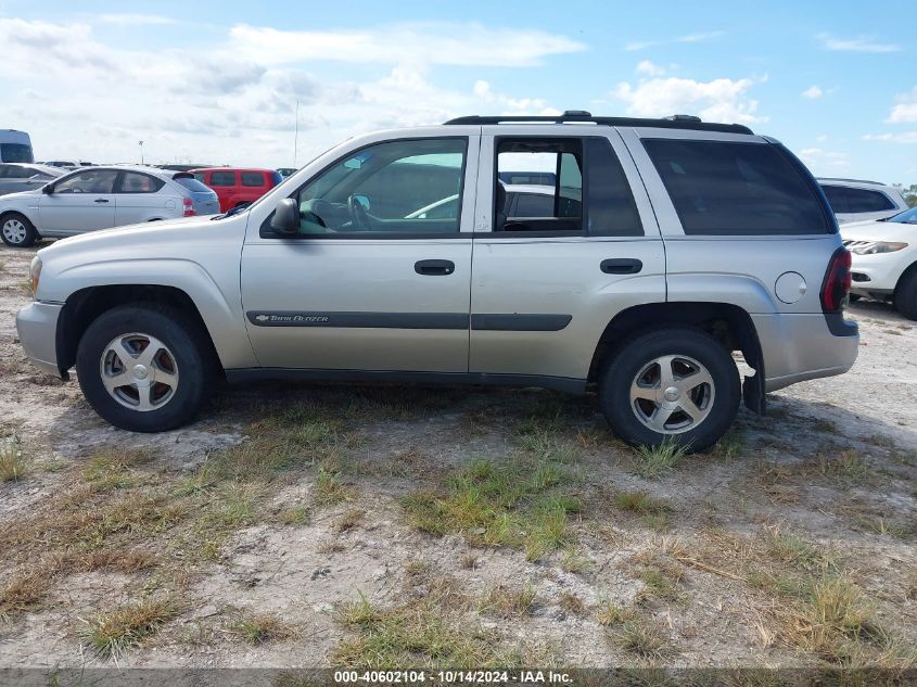 2004 Chevrolet Trailblazer Ls VIN: 1GNDT13S142137932 Lot: 40602104