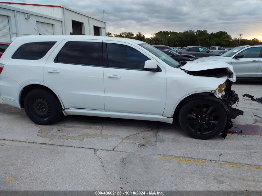 2013 Dodge Durango R/T VIN: 1C4SDHCT2DC669618 Lot: 40602123