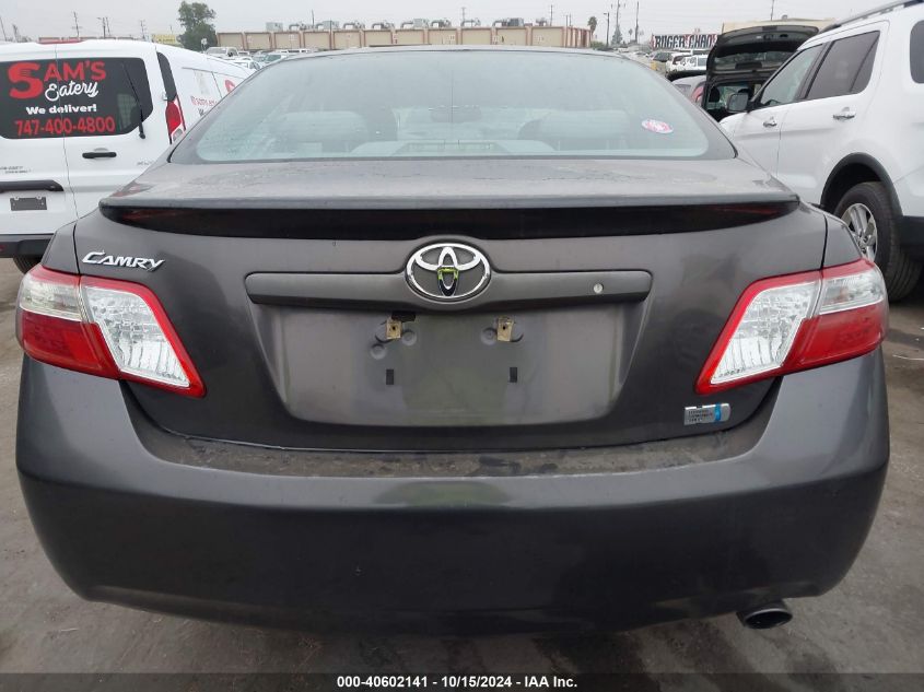 2009 Toyota Camry Hybrid VIN: JTNBB46K193049962 Lot: 40602141