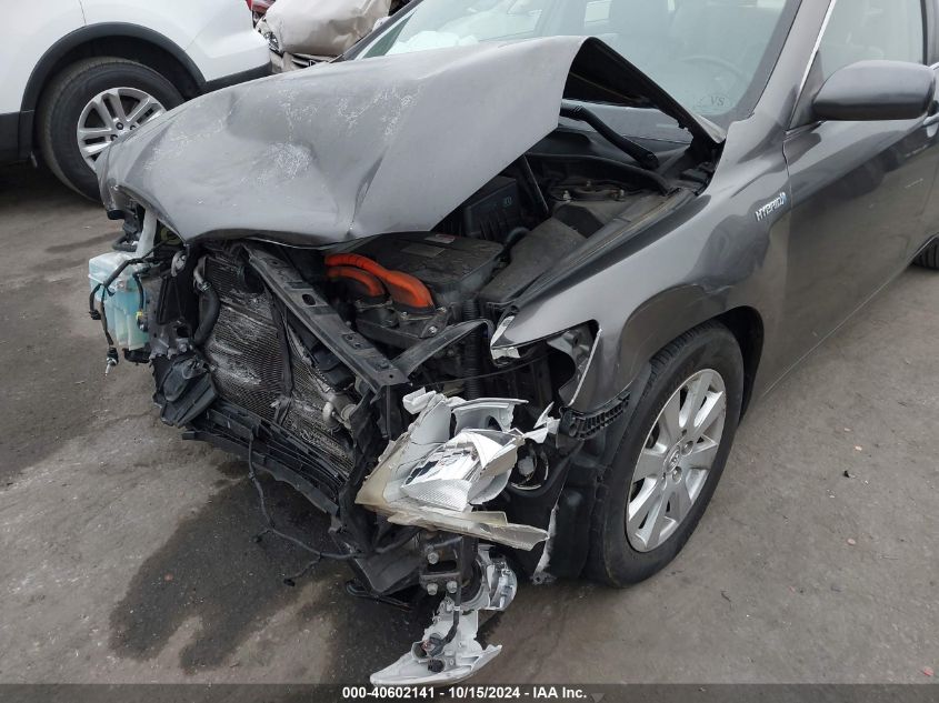 2009 Toyota Camry Hybrid VIN: JTNBB46K193049962 Lot: 40602141