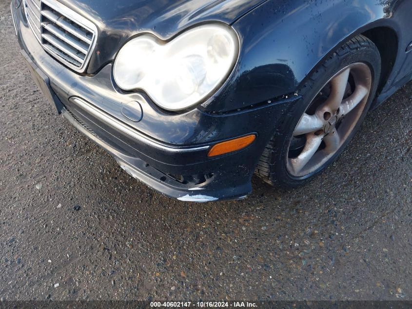 2006 Mercedes-Benz C 230 Sport VIN: WDBRF52H36A916002 Lot: 40602147