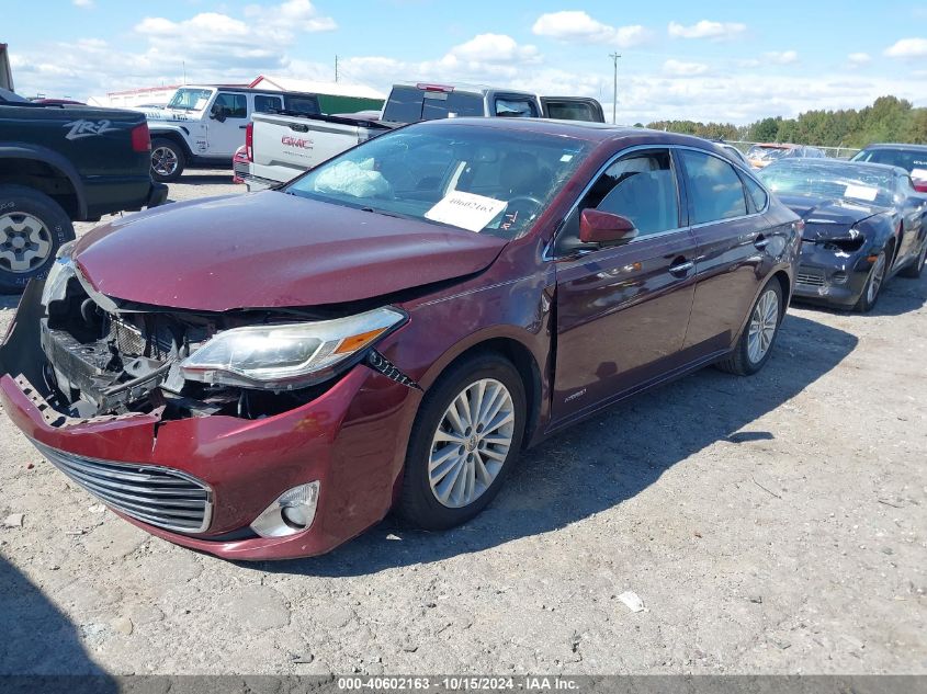 2013 Toyota Avalon Hybrid Limited VIN: 4T1BD1EB6DU006795 Lot: 40602163