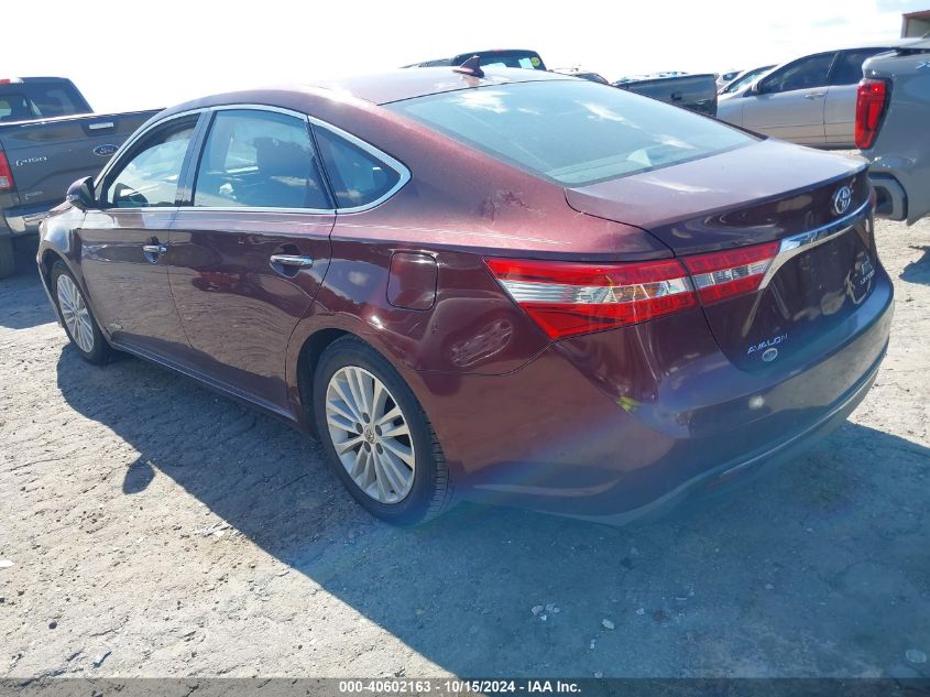 2013 Toyota Avalon Hybrid Limited VIN: 4T1BD1EB6DU006795 Lot: 40602163