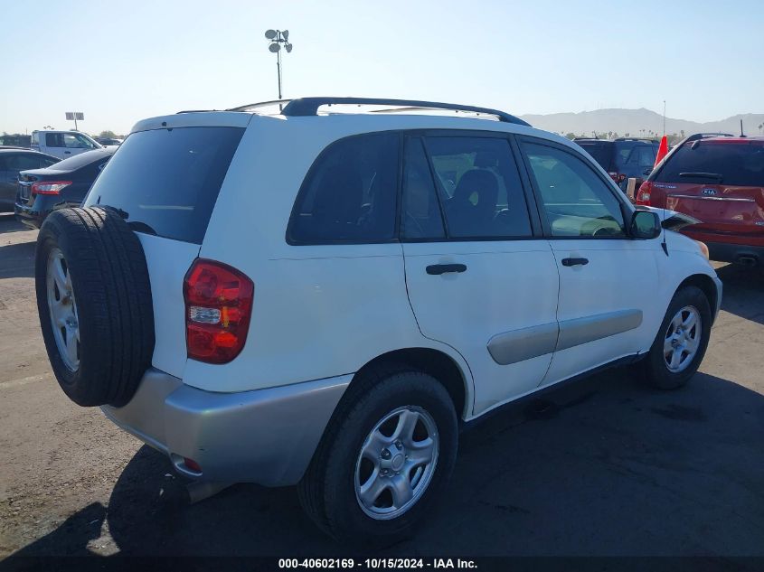 2004 Toyota Rav4 VIN: JTEGD20V640039493 Lot: 40602169