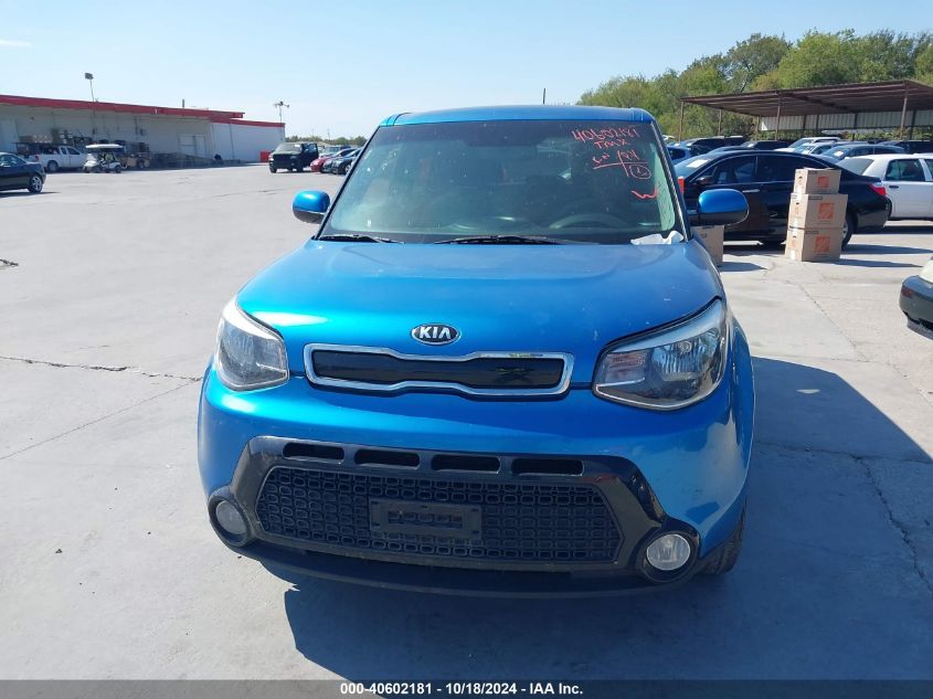 2016 Kia Soul + VIN: KNDJP3A54G7365875 Lot: 40602181