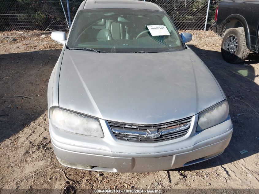 2005 Chevrolet Impala Ls VIN: 2G1WH55K359229160 Lot: 40602183