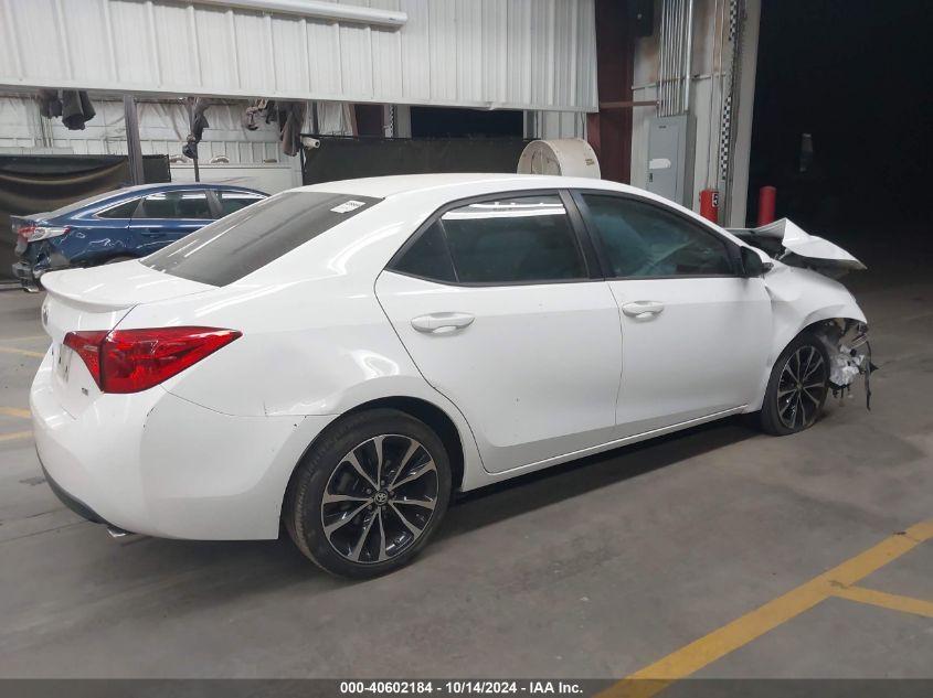 2017 Toyota Corolla Se VIN: 2T1BURHE8HC889343 Lot: 40602184