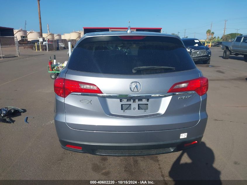 2013 Acura Rdx VIN: 5J8TB3H50DL000269 Lot: 40602220