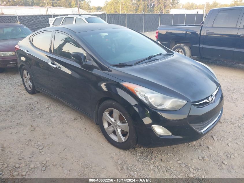 2013 Hyundai Elantra Gls VIN: 5NPDH4AE9DH204574 Lot: 40602256