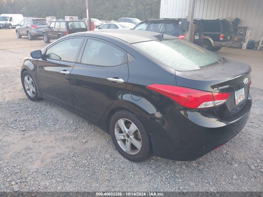 2013 Hyundai Elantra Gls VIN: 5NPDH4AE9DH204574 Lot: 40602256