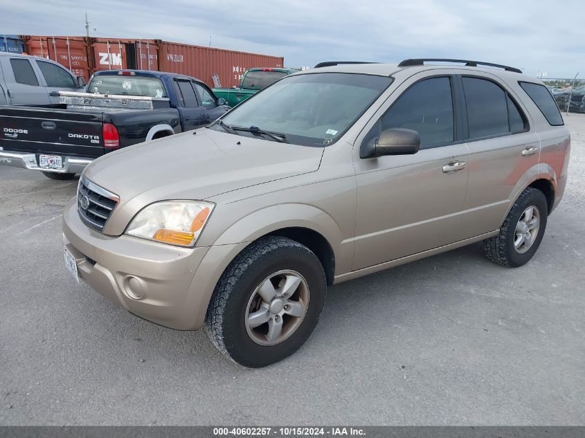 2008 Kia Sorento Lx VIN: KNDJD735185808476 Lot: 40602257