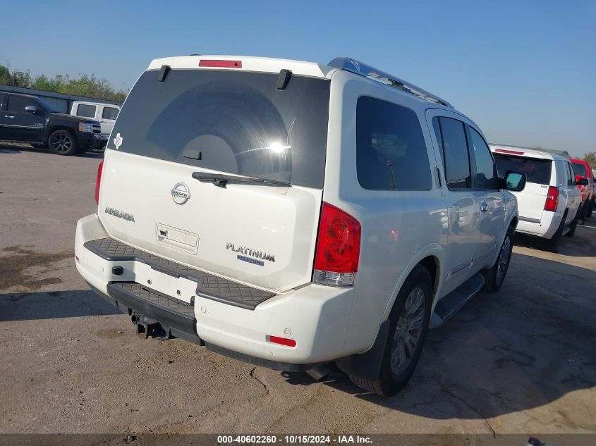 2015 Nissan Armada Platinum VIN: 5N1BA0ND6FN602085 Lot: 40602260