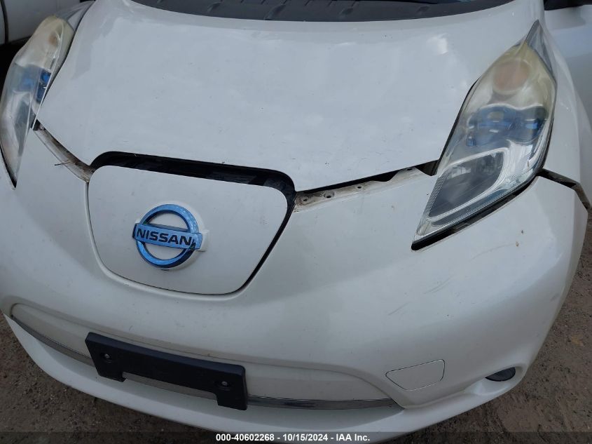 2013 Nissan Leaf Sl VIN: 1N4AZ0CP0DC411329 Lot: 40602268