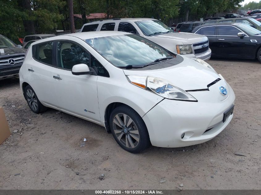 2013 Nissan Leaf Sl VIN: 1N4AZ0CP0DC411329 Lot: 40602268