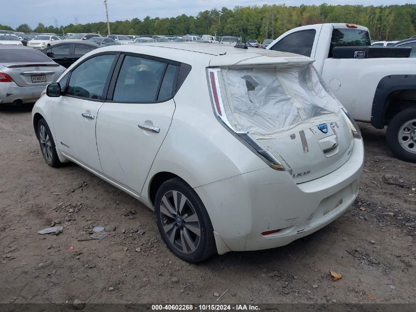 2013 Nissan Leaf Sl VIN: 1N4AZ0CP0DC411329 Lot: 40602268