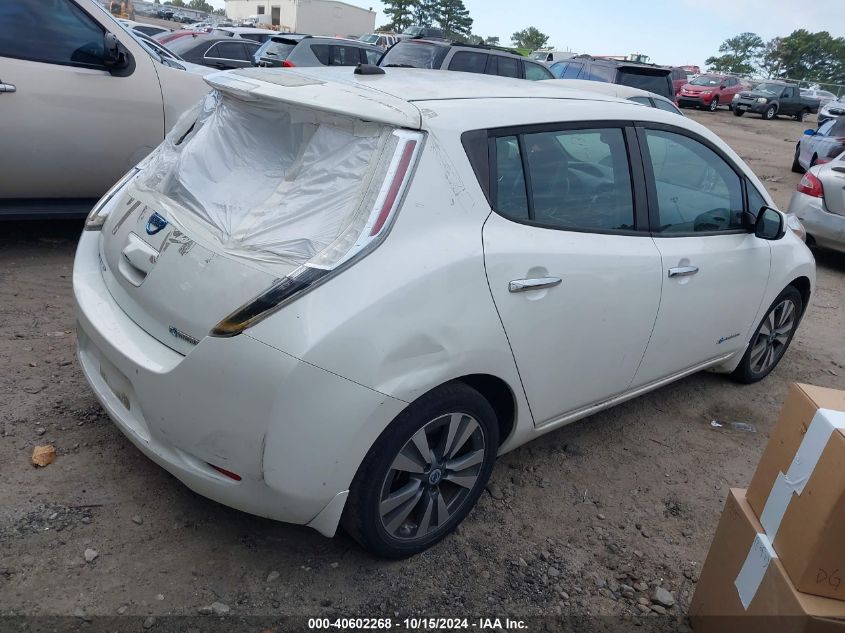 2013 Nissan Leaf Sl VIN: 1N4AZ0CP0DC411329 Lot: 40602268