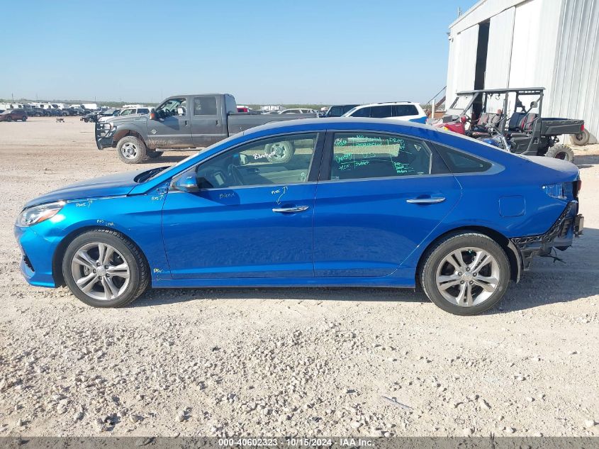 2018 Hyundai Sonata Sel VIN: 5NPE34AF3JH645690 Lot: 40602323