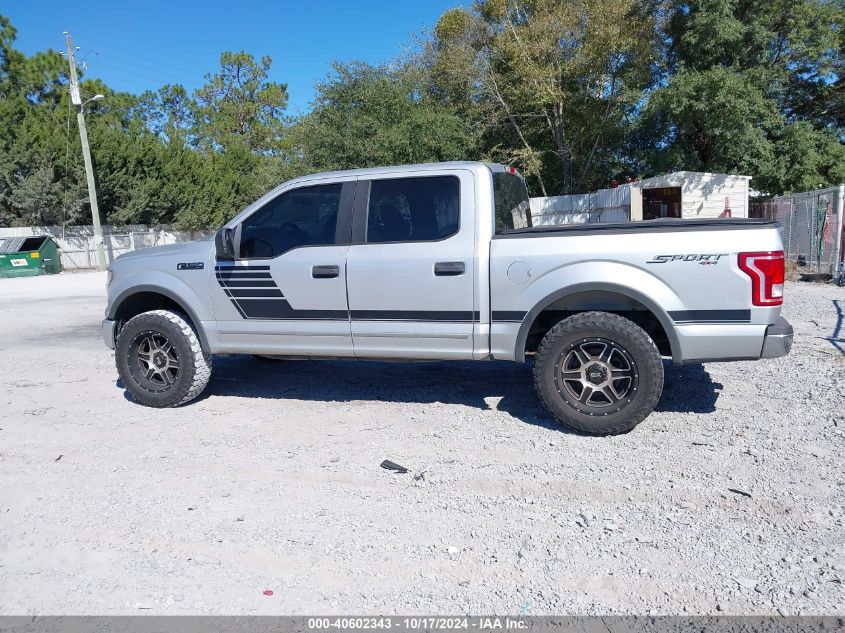 2017 Ford F-150 Xl VIN: 1FTEW1E8XHKC94872 Lot: 40602343