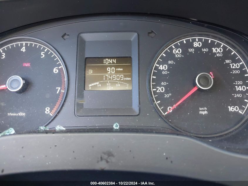 2014 Volkswagen Jetta 2.0L S VIN: 3VW1K7AJ1EM276607 Lot: 40602384