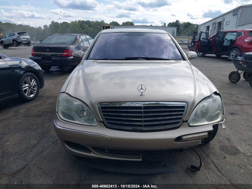 2004 Mercedes-Benz S 500 VIN: WDBNG75J74A408957 Lot: 40602413