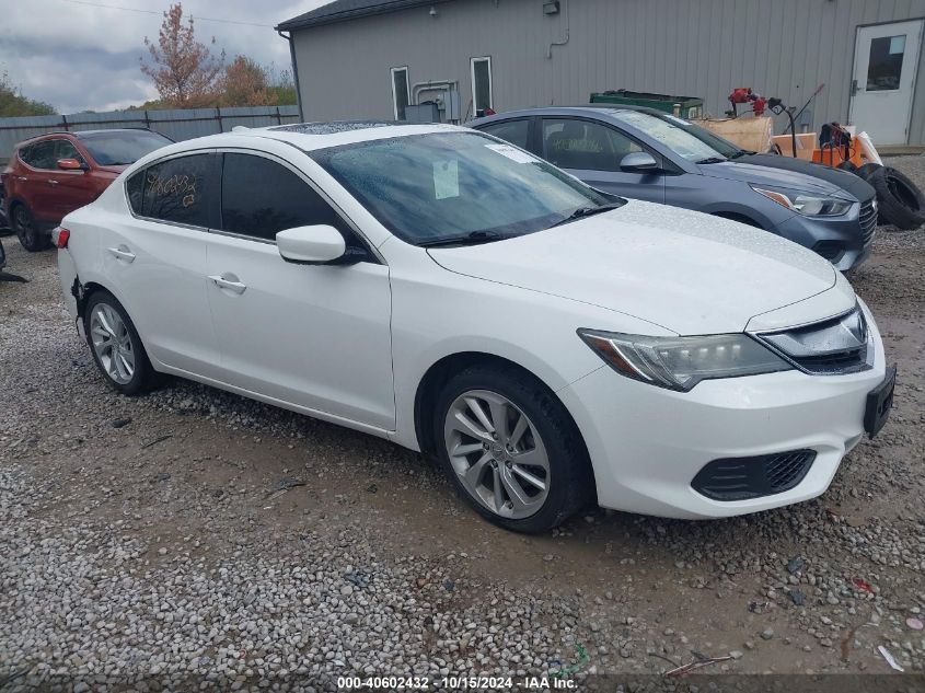 2016 Acura Ilx Premium Package/Technology Plus Package VIN: 19UDE2F75GA015991 Lot: 40602432