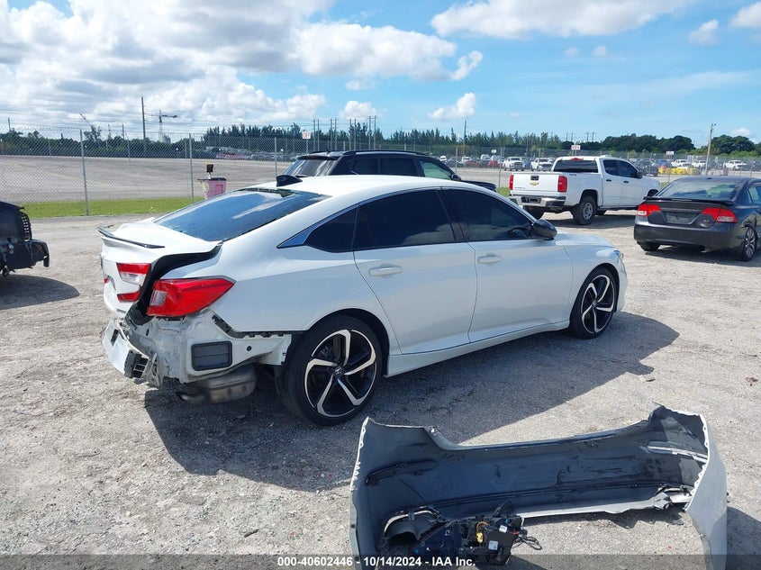 VIN 1HGCV1F36NA086049 2022 HONDA ACCORD SPORT