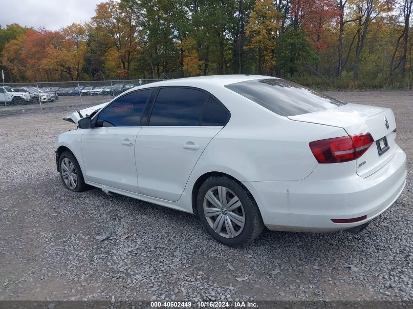 2017 Volkswagen Jetta 1.4T S VIN: 3VW167AJ2HM252129 Lot: 40602449