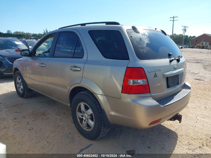 2008 Kia Sorento Lx VIN: KNDJD735985762041 Lot: 40602452