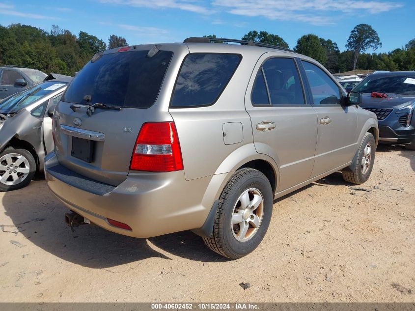 2008 Kia Sorento Lx VIN: KNDJD735985762041 Lot: 40602452