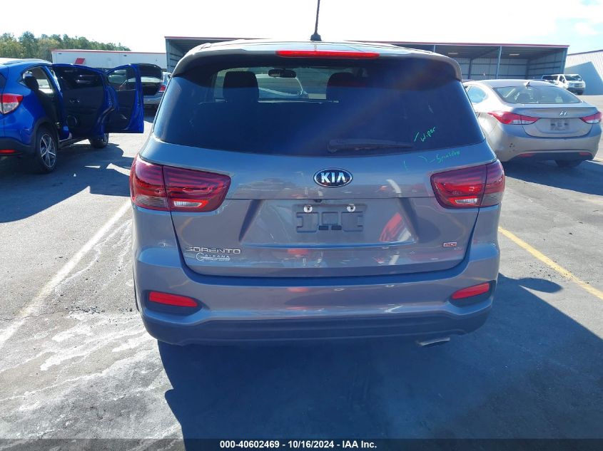 2019 Kia Sorento 2.4L L VIN: 5XYPG4A35KG602528 Lot: 40602469