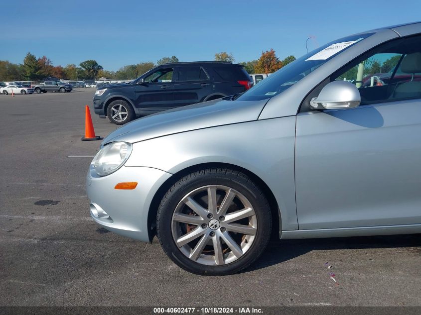 2008 Volkswagen Eos Komfort/Turbo VIN: WVWBA71FX8V048623 Lot: 40602477