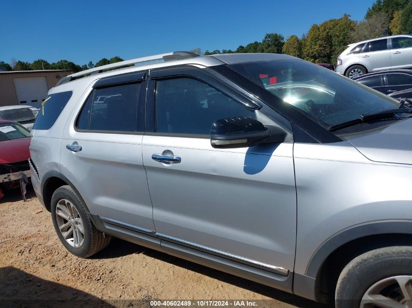 2013 Ford Explorer Xlt VIN: 1FM5K7D80DGB01444 Lot: 40602489