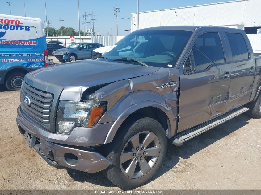 2010 Ford F-150 Fx2 Sport/Harley-Davidson/King Ranch/Lariat/Platinum/Xl/Xlt VIN: 1FTFW1CVXAKB37295 Lot: 40602502