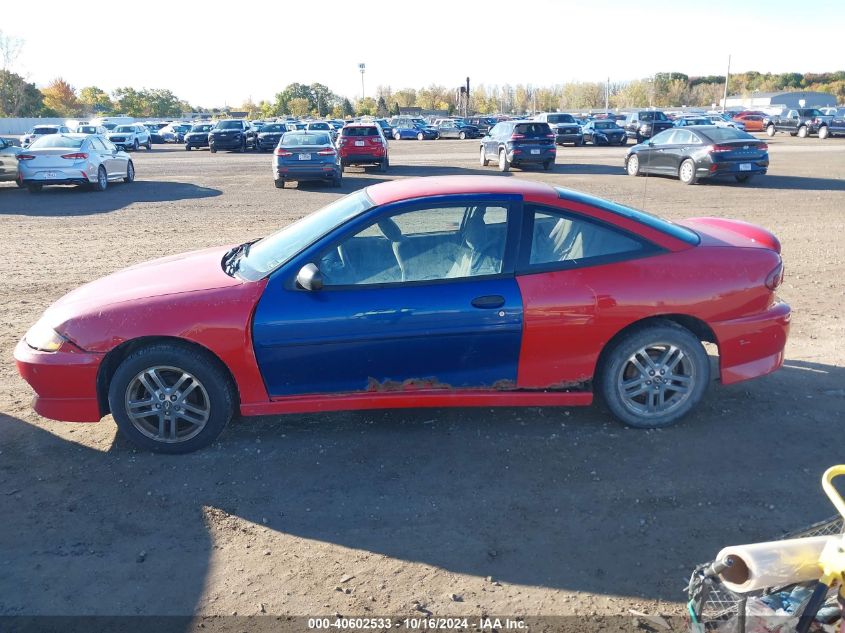 2004 Chevrolet Cavalier Ls Sport VIN: 1G1J812F947173767 Lot: 40602533