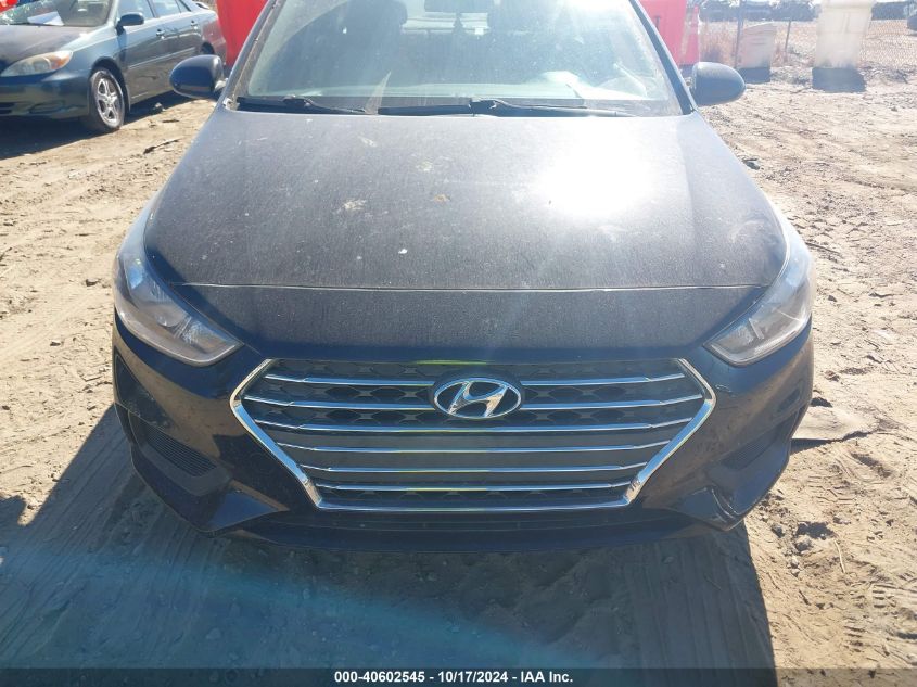 2019 Hyundai Accent Se VIN: 3KPC24A30KE047501 Lot: 40602545