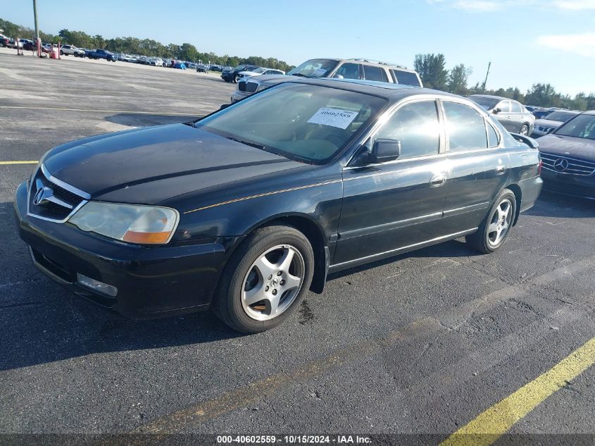 2002 Acura Tl 3.2 VIN: 19UUA566X2A008080 Lot: 40602559