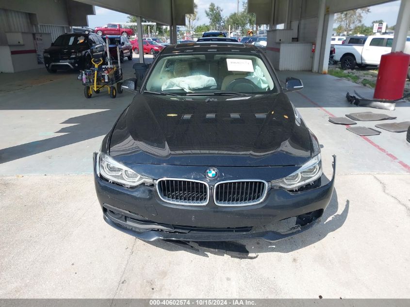 2018 BMW 320I VIN: WBA8E1G54JNU89192 Lot: 40602574