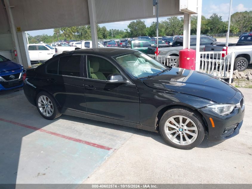 2018 BMW 320I VIN: WBA8E1G54JNU89192 Lot: 40602574