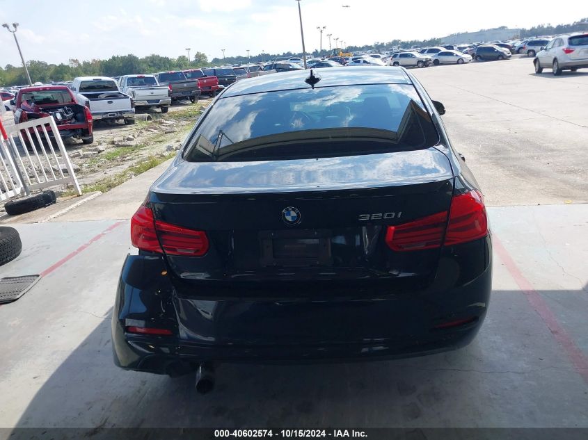 2018 BMW 320I VIN: WBA8E1G54JNU89192 Lot: 40602574