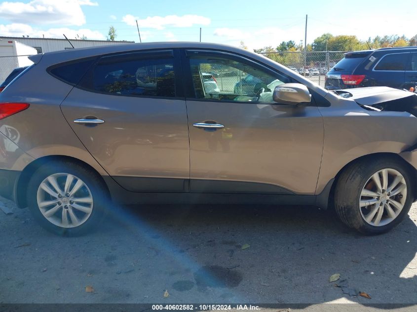 2012 Hyundai Tucson Limited VIN: KM8JUCACXCU375891 Lot: 40602582