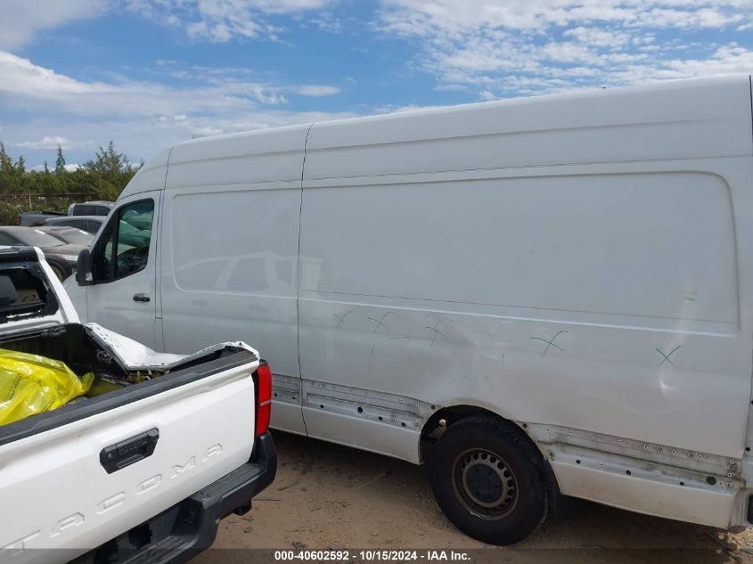 2023 Mercedes-Benz Sprinter 2500 High Roof 4-Cyl Gas VIN: W1Y40CHY2PT128757 Lot: 40602592