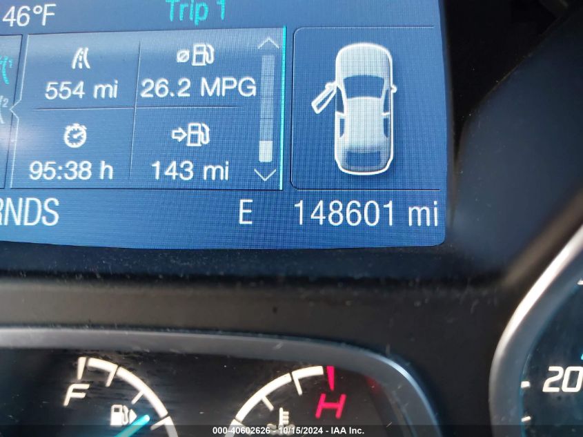 2014 Ford Escape S VIN: 1FMCU0F75EUB59095 Lot: 40602626