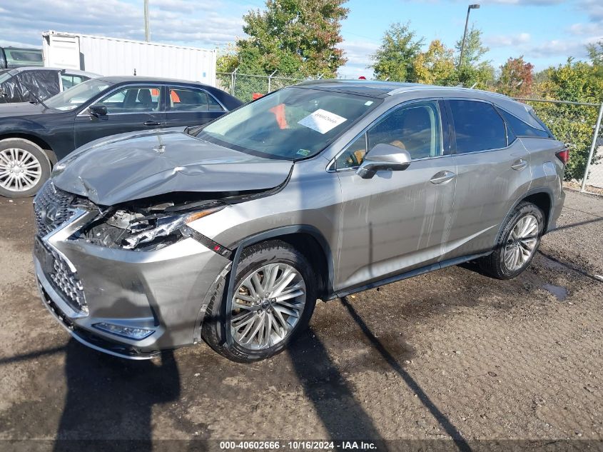 2021 Lexus Rx 350 VIN: 2T2JZMDA7MC296002 Lot: 40602666