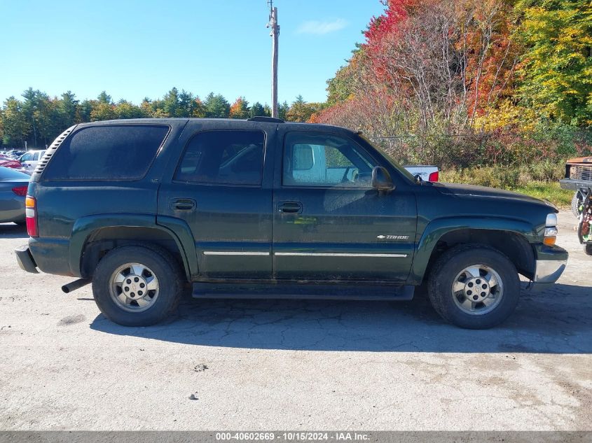 2002 Chevrolet Tahoe Lt VIN: 1GNEK13Z62J222420 Lot: 40602669