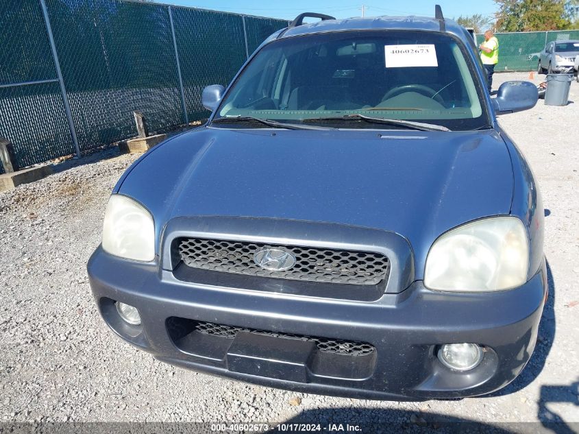 2003 Hyundai Santa Fe Gls/Lx VIN: KM8SC73D63U463857 Lot: 40602673