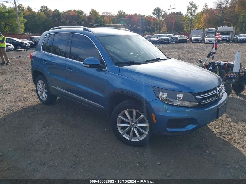 VIN WVGSV7AX1HK020493 2017 Volkswagen Tiguan, 2.0T... no.1