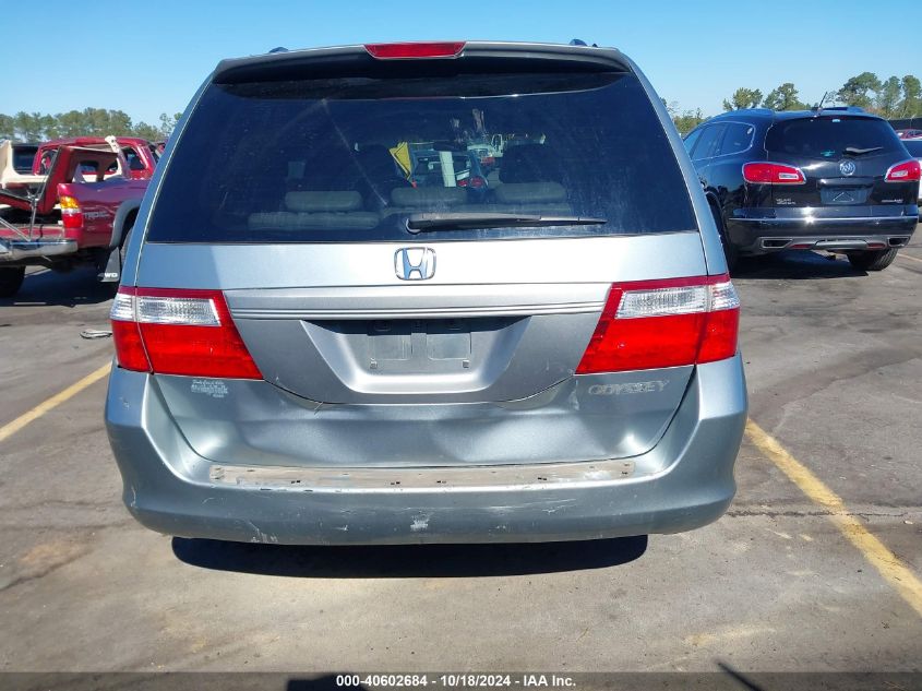 2005 Honda Odyssey Ex-L VIN: 5FNRL38785B114547 Lot: 40602684