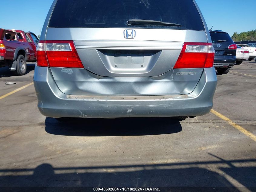 2005 Honda Odyssey Ex-L VIN: 5FNRL38785B114547 Lot: 40602684