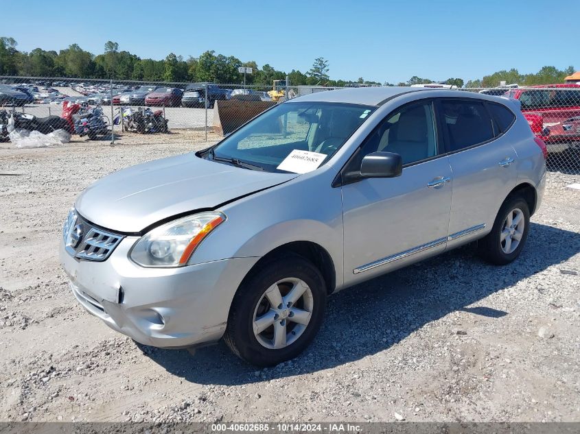 2012 Nissan Rogue S VIN: JN8AS5MT9CW603471 Lot: 40602685